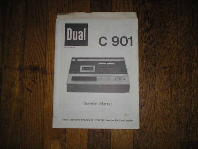C901 Cassette Deck Service Manual