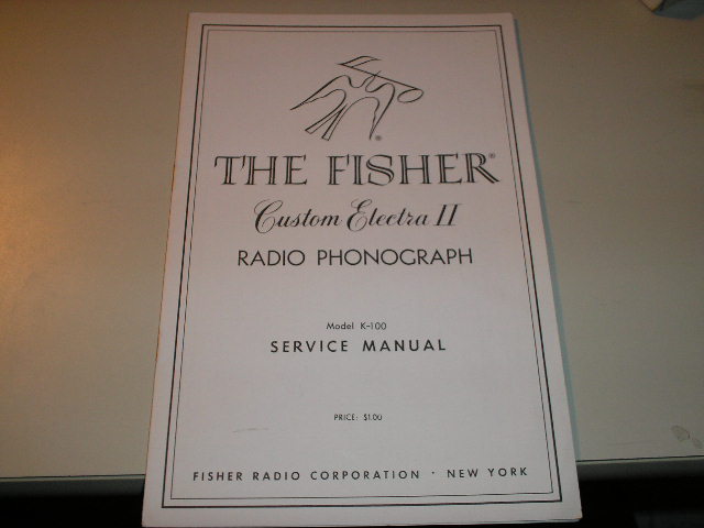 K-14 Custom Electra Radio Phonograph Service Manual