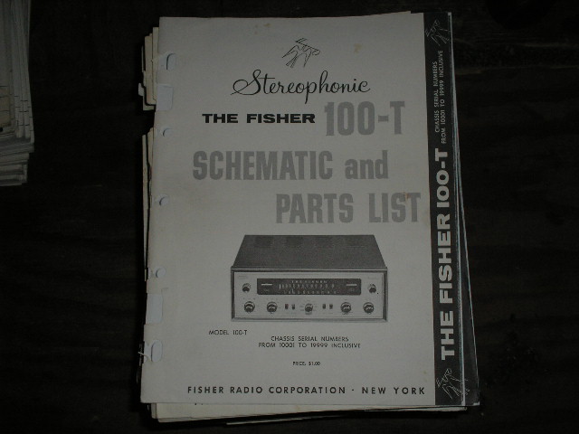 100-T Tuner Service Manual for Serial no. 10001 - 19999