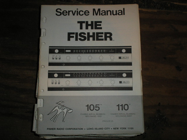 105 110 Amplifier Service Manual 
105 for Serial no 10001 and up
110 for Serial no 50001 and up
