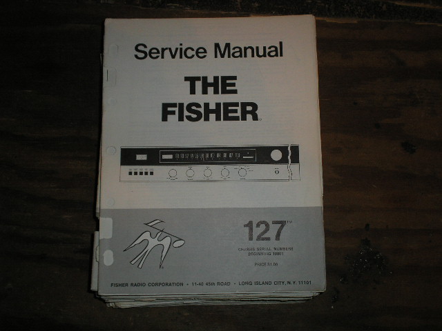 127 Receiver Service Manual  Fisher 