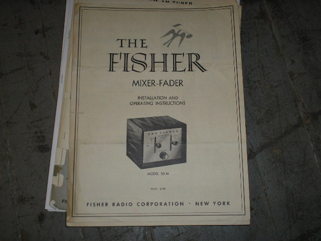 50-M Mixer Fader Service Manual