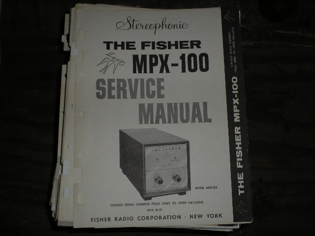 MPX-100 Multiplex Adaptor Service Manual for Serial no. 10001 to 19999