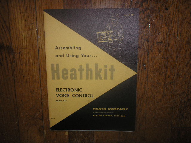 VX-1 Electronic Voice Control Service Manual  Heathkit
