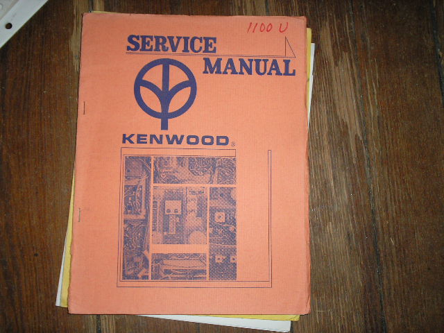 KW-1100U Receiver Service Manual  Kenwood
