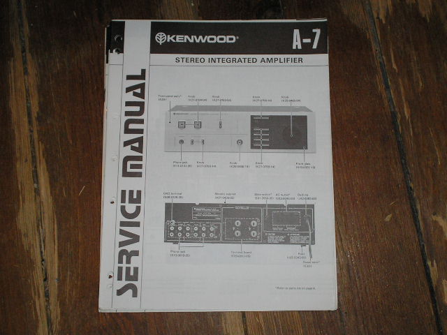 A-7 Amplifier Service Manual
B51-1317...220