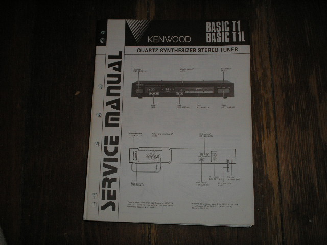BASIC T 1 BASIC T 1L Service Manual  Kenwood