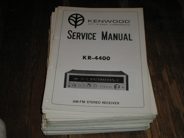KR-4400 Receiver Service Manual  Kenwood