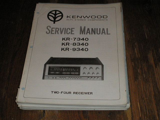 KR-7340 KR-8340 KR-9340 Receiver Service Manual  Kenwood