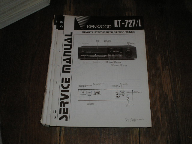KT-727 KT-727L Tuner Service Manual  Kenwood