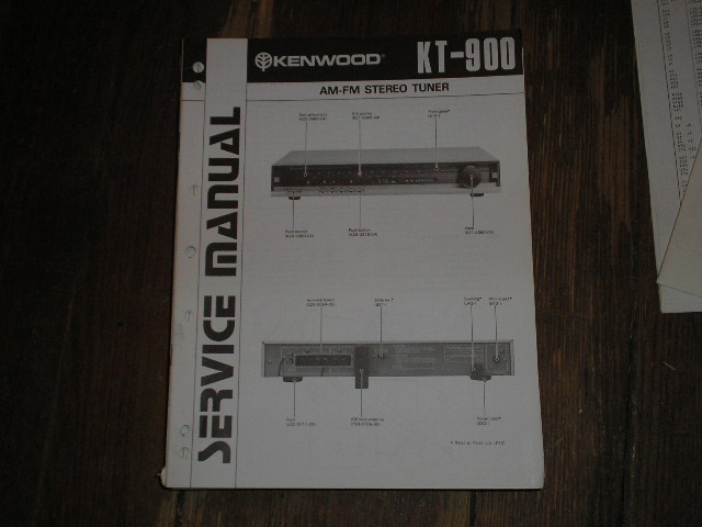 KT-900 Tuner Service Manual  Kenwood