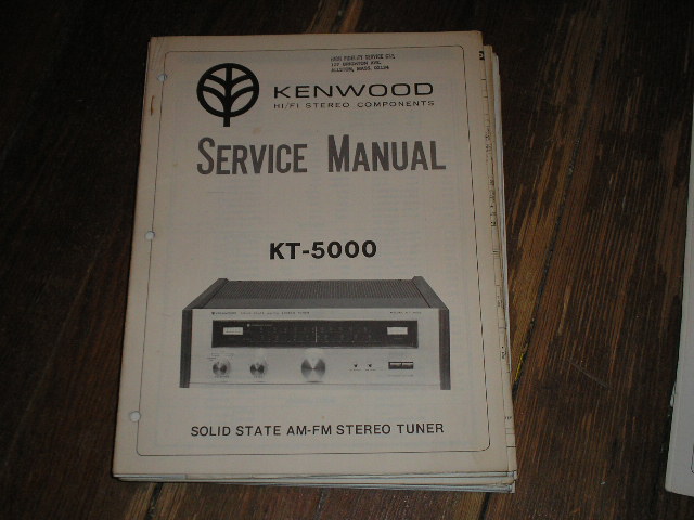 KT-5000 Tuner Service Manual