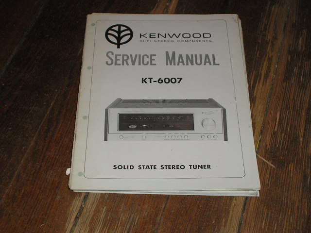 KT-6007 Tuner Service Manual  Kenwood