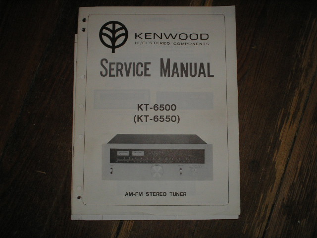 KT-6500  KT-6550 Tuner Service Manual