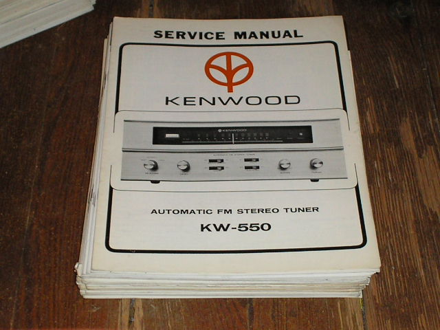 KW-550 Tuner Service Manual