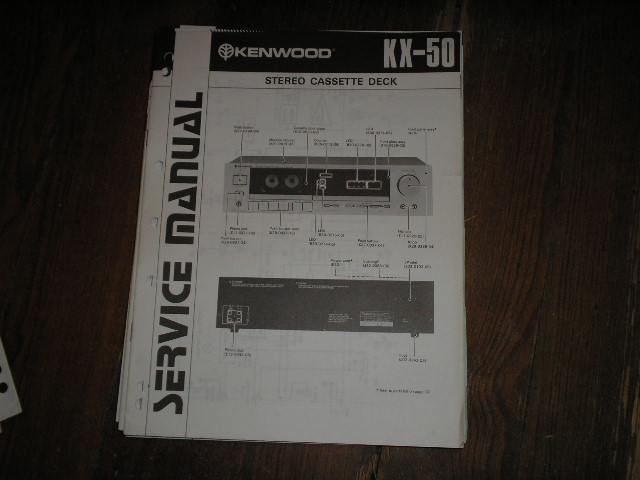 KX-50 Cassette Deck Service Manual...B51-0760...880
