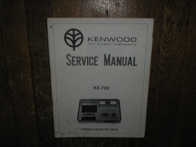 KX-720 Cassette Deck Service Manual