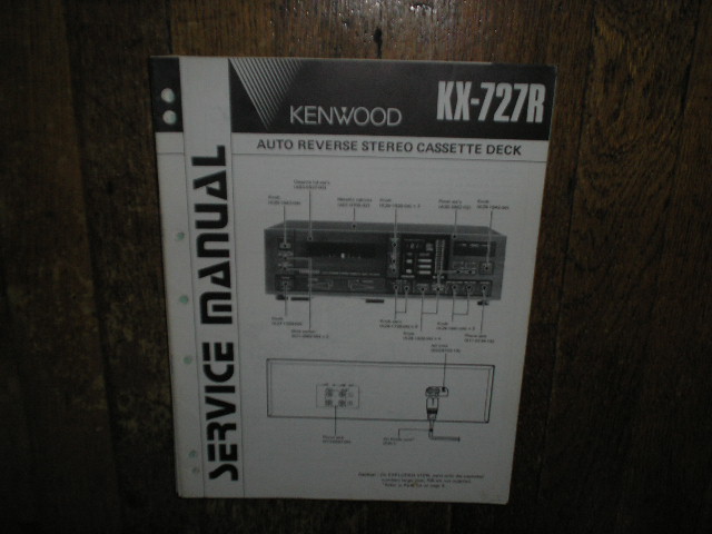 KX-727R Cassette Deck Service Manual