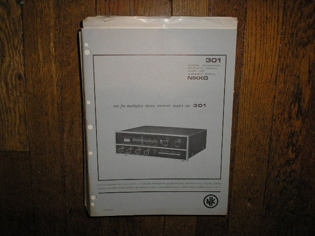 STA-301 Receiver Service Manual  Nikko