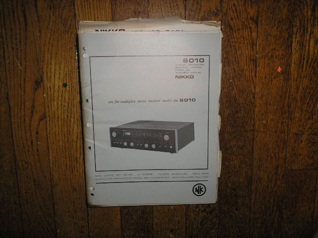 STA-6010 AM FM Stereo Receiver Service Manual with Schematic