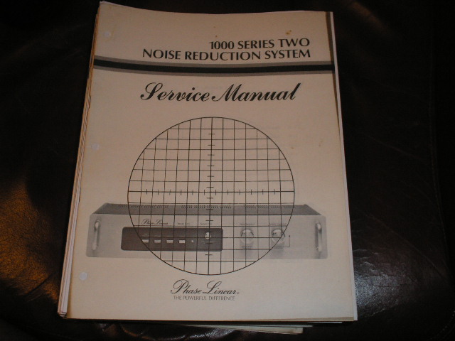 1000 Series Two 2 Noise Reduction Unit Service Manual