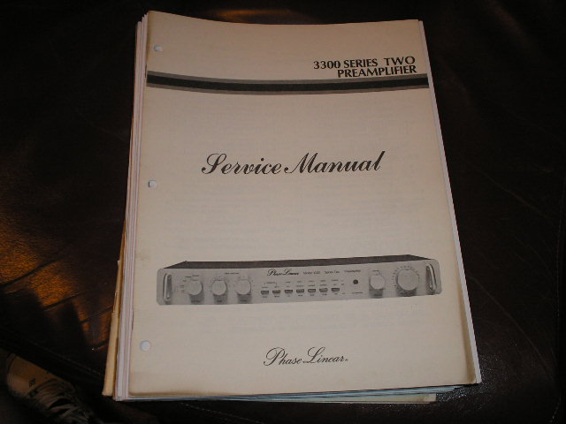 3300 Series 2 Pre-Amplifier Service Manual  Phase Linear