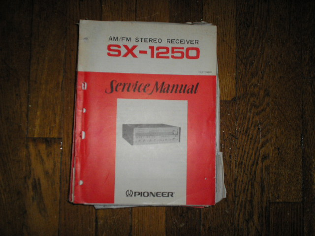 SX-1250 Receiver Service Manual     ART-158