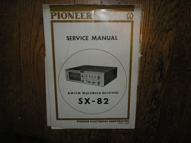 SX-82 Stereo Receiver Service Manual