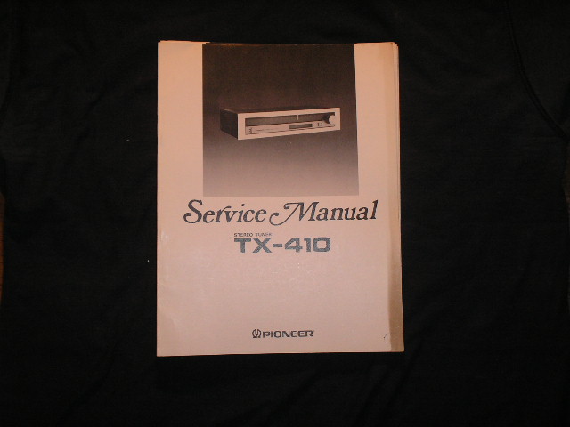 TX-410 Tuner Service Manual