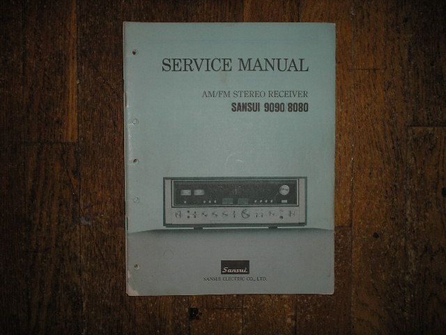 8080 9090 Receiver Service Manual  Sansui
