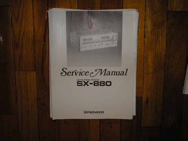 Pioneer Sx-3700 Receiver Manual