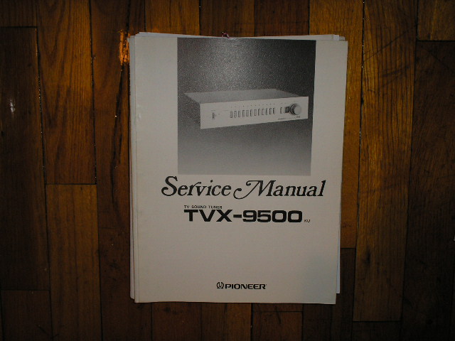 TVX-9500 TV Tuner Service Manual