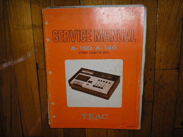 A-140 A-160 Cassette Deck Service Manual

