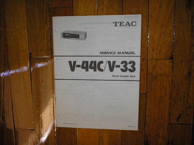 V-33 V-44C Cassette Deck Service Manual