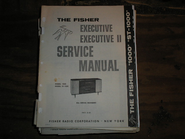 ST-1000 Executive II 2 Home Stereo Service Manual