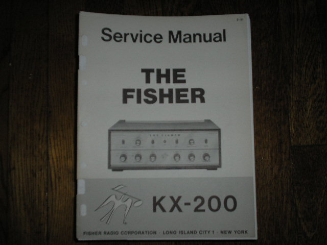 KX-200 Control Amplifier Service Manual 