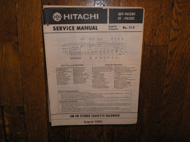 SDT-9622C SDT-9622H  Stereo System Service Manual