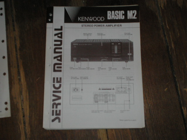 Basic M2  Amplifier Service Manual B51-1491  ..880