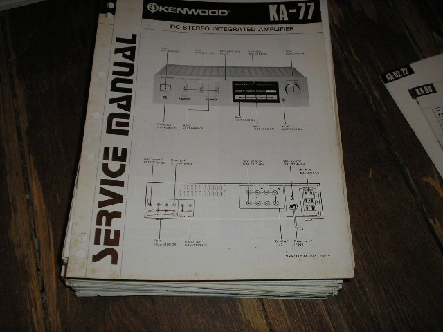 KA-77 Amplifier Service Manual
B51-1283...880