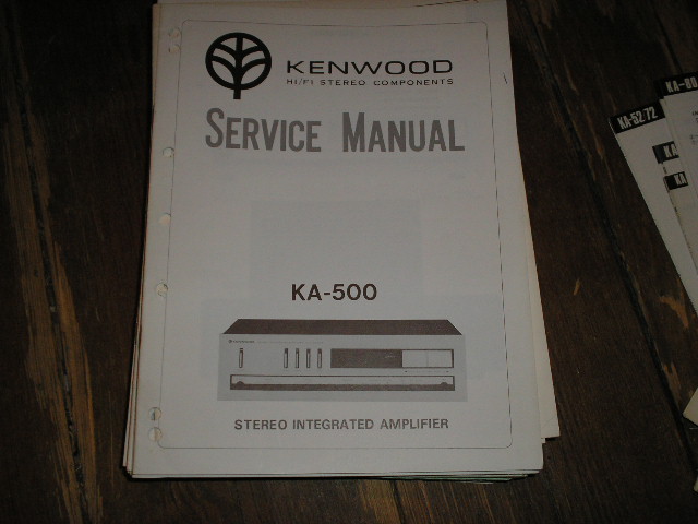 KA-500 Amplifier Service Manual