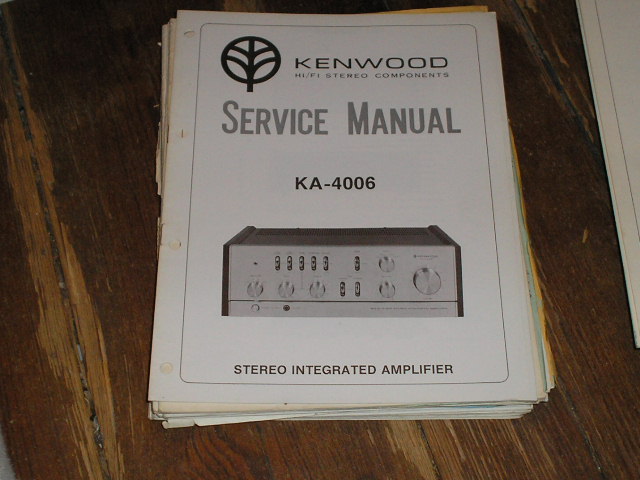 KA-4006 Amplifier Service Manual