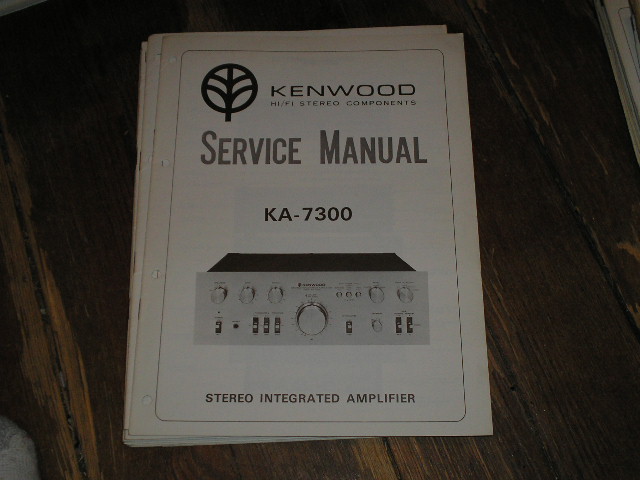 KA-7300 Amplifier Service Manual