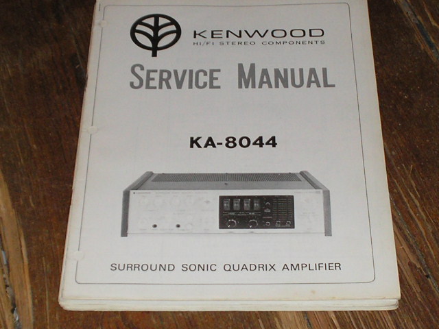 KA-8044 Amplifier Service Manual