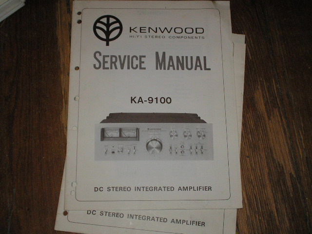 KA-9100 Amplifier Service Manual