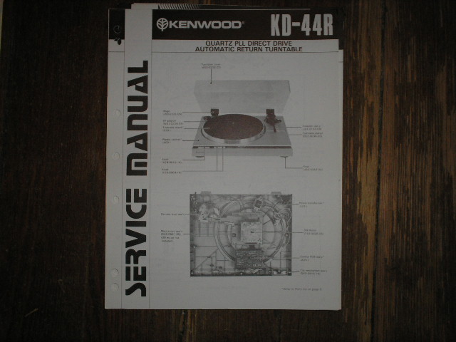 KD-44R Turntable Service Manual