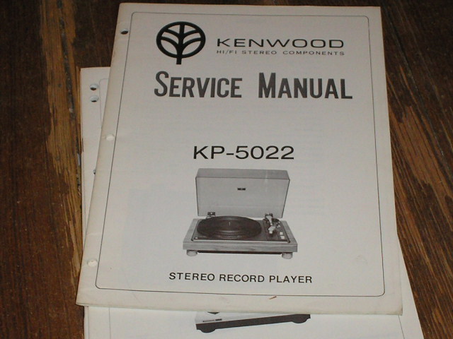 KP-5022 Turntable Service Manual