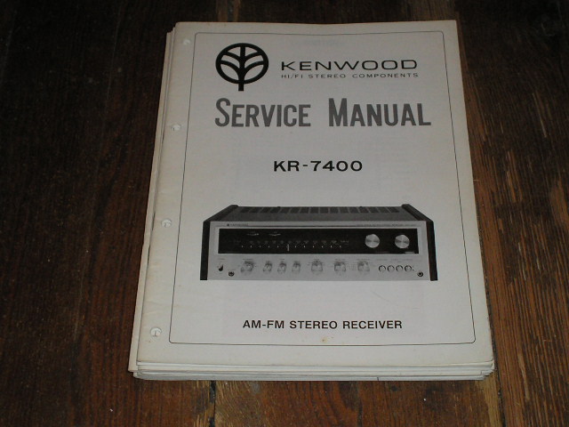 KR-7400 Receiver Service Manual