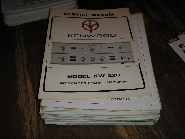 KW-220 Amplifier Service Manual