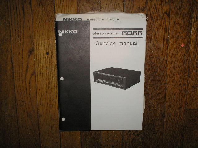 5055 AM FM Stereo Receiver Service Manual with Schematic