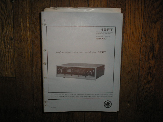 12FT Tuner Service Manual with Schematic